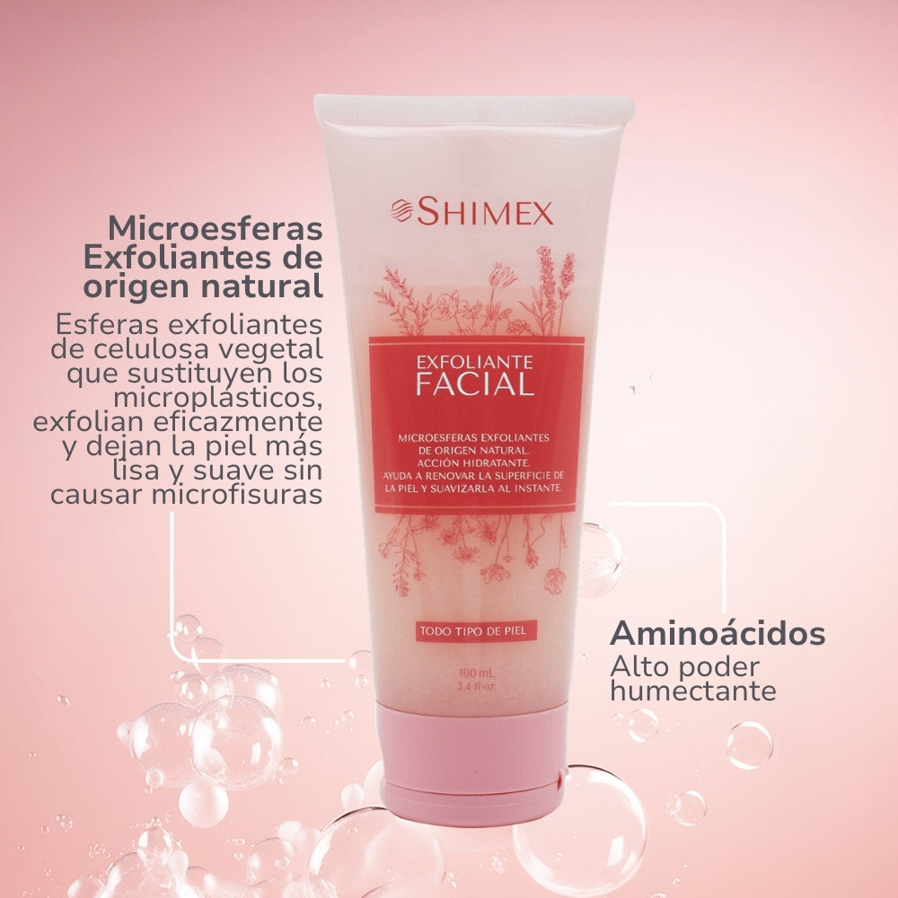 GEL LIMPIADOR FACIAL + EXFOLIANTE FACIAL