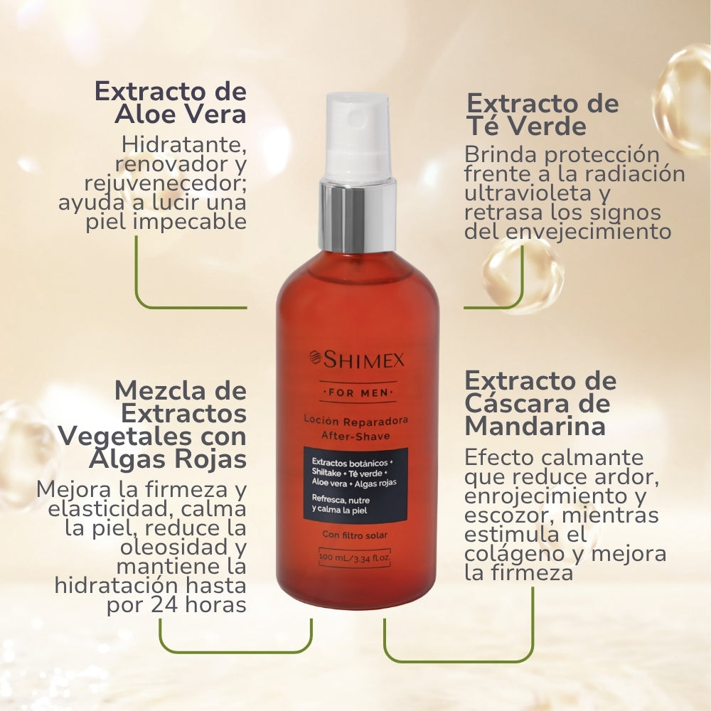 CREMA DE AFEITAR + LOCIÓN REPARADORA - AFTER SHAVE