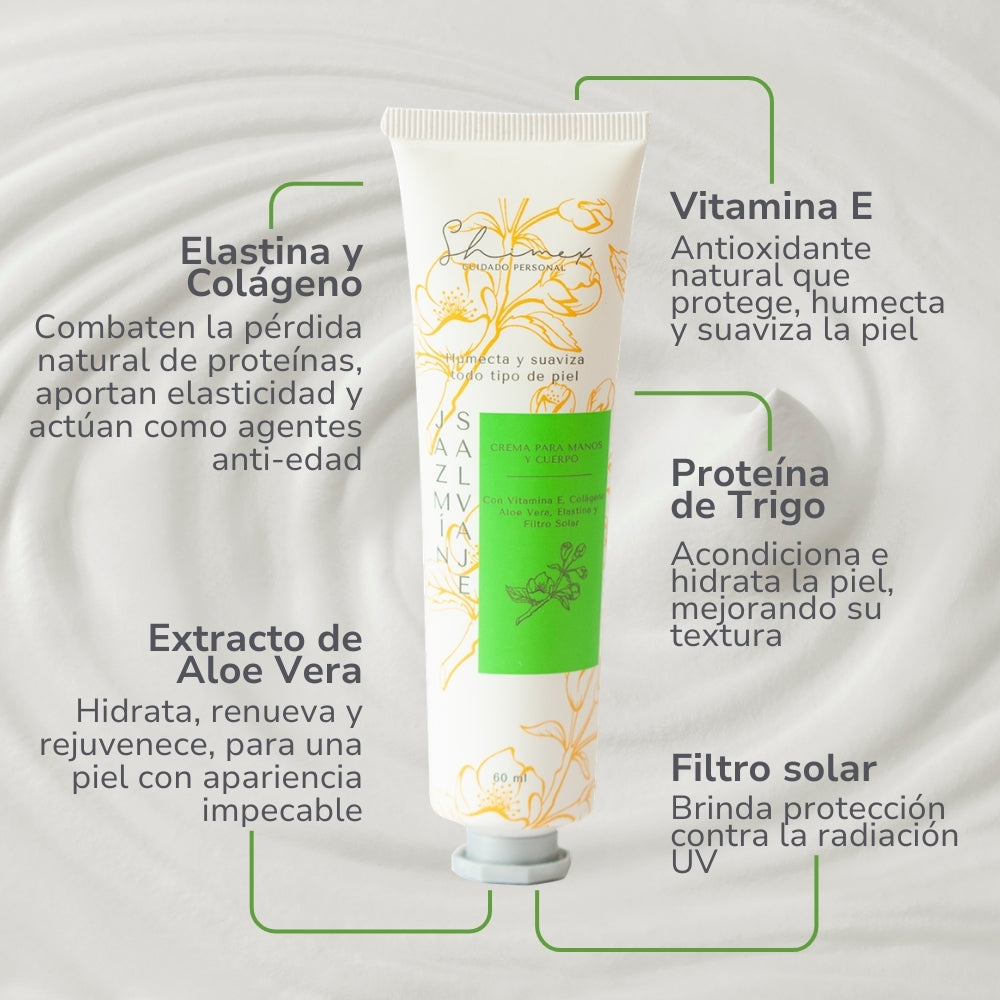 CREMA HUMECTANTE JAZMÍN SALVAJE