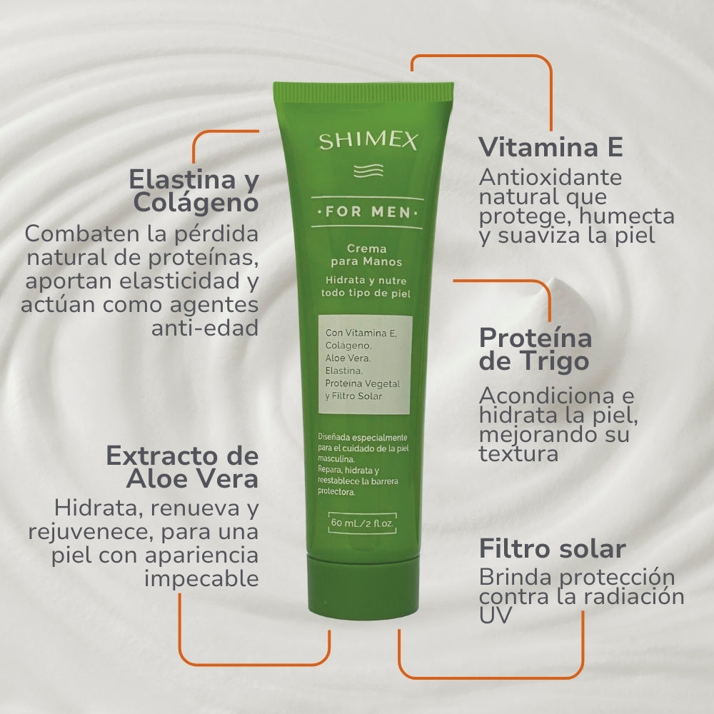 CREMA PARA MANOS FOR MEN 60ML