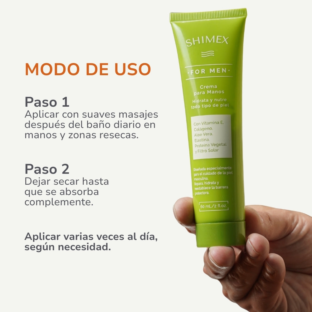 CREMA PARA MANOS FOR MEN 60ML