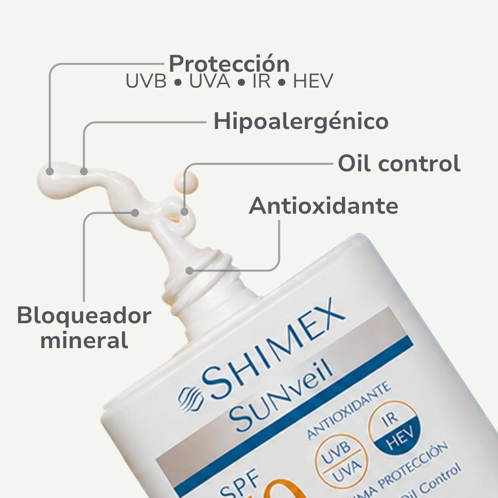 SUNveil Protector Solar Mineral SPF 50+ Sin Color