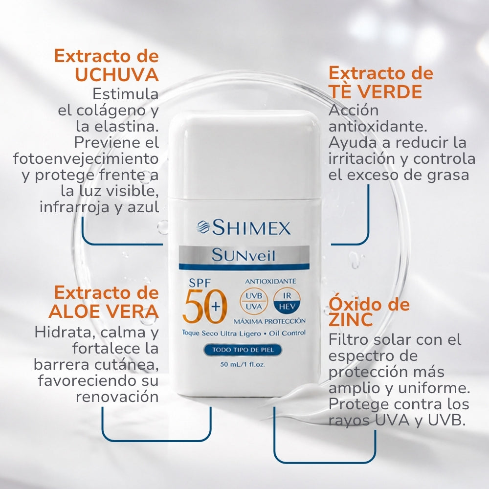 SUNveil Protector Solar Mineral SPF 50+ Sin Color