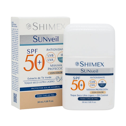 SUNveil Protector Solar Mineral SPF 50+ Con Color