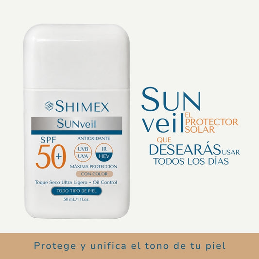 SUNveil Protector Solar Mineral SPF 50+ Con Color
