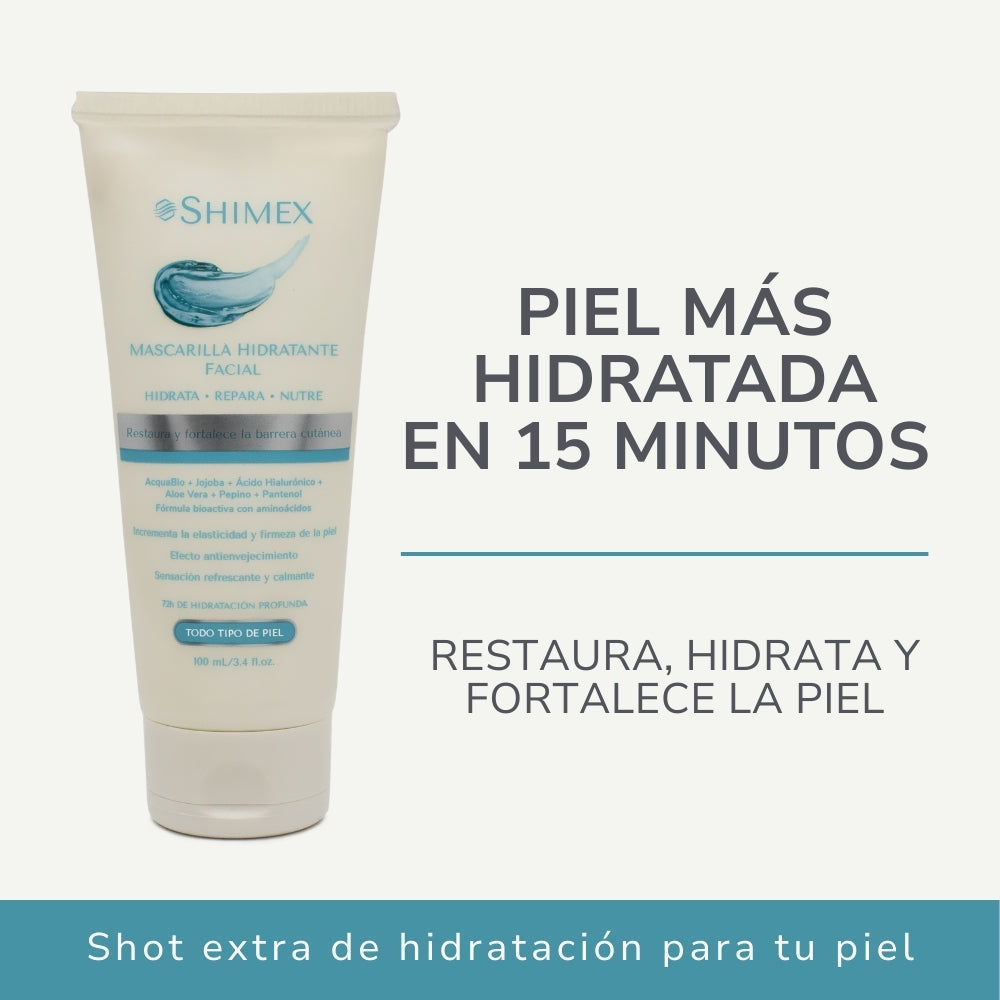MASCARILLA HIDRATANTE FACIAL + SUPER SERUM NOCTURNO
