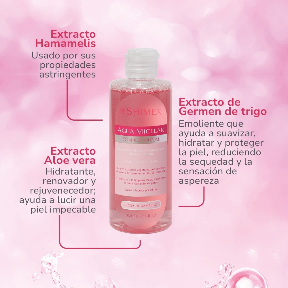 TÓNICO DE AGUA MICELAR