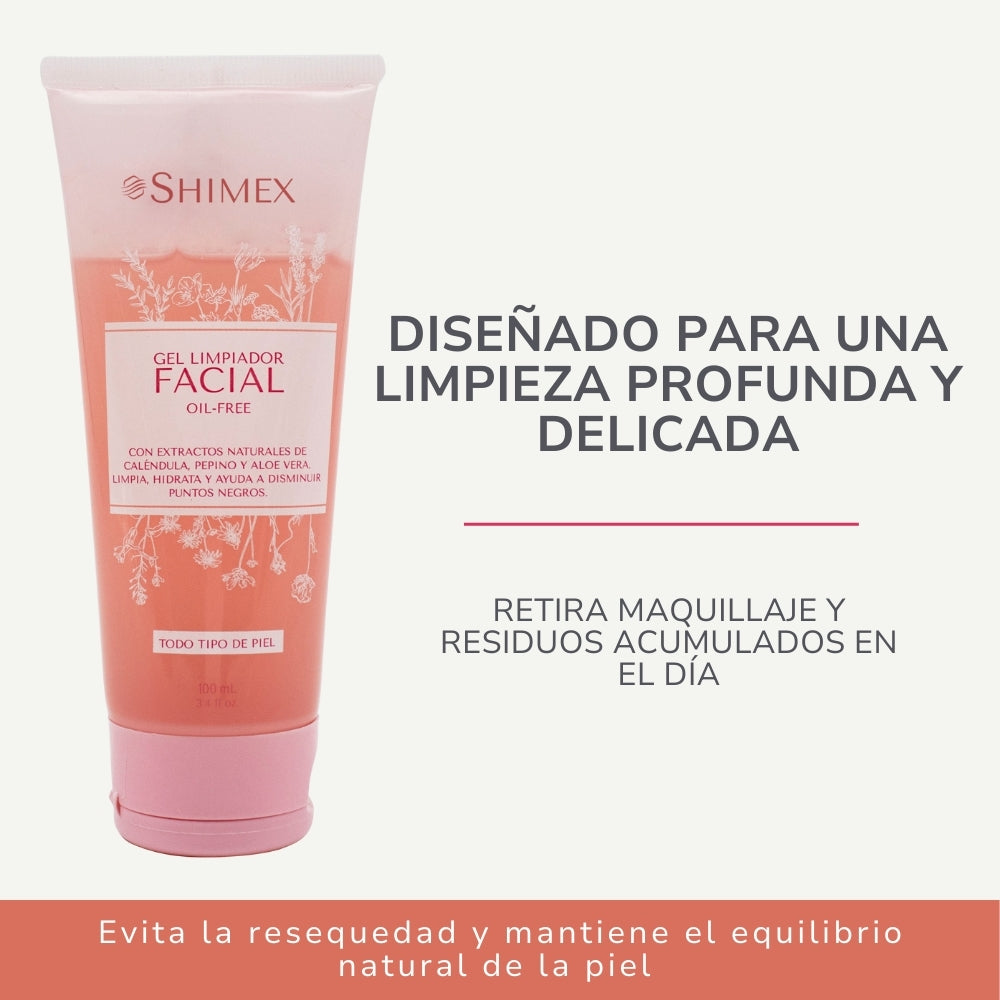 GEL LIMPIADOR FACIAL 100ML