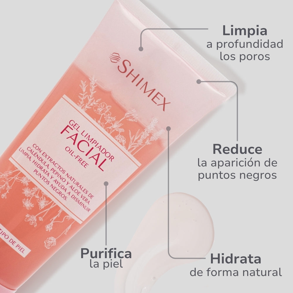GEL LIMPIADOR FACIAL 100ML