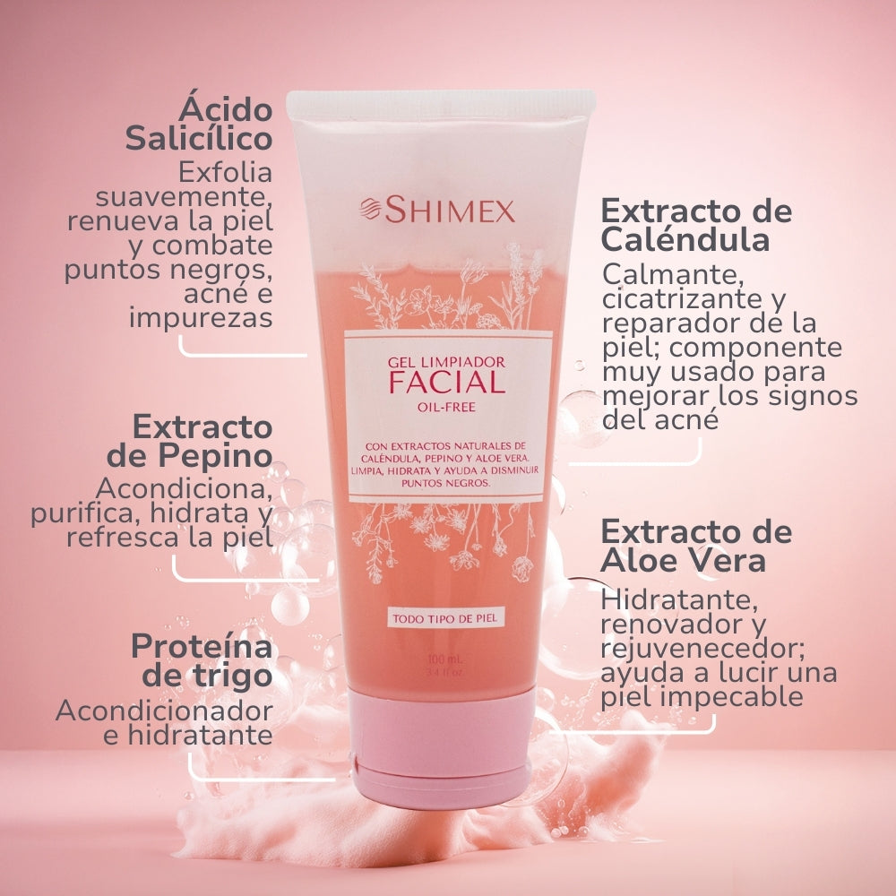 GEL LIMPIADOR FACIAL 100ML