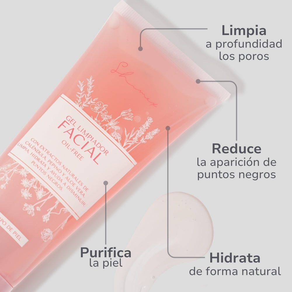 GEL LIMPIADOR FACIAL OIL-FREE X 200 ML
