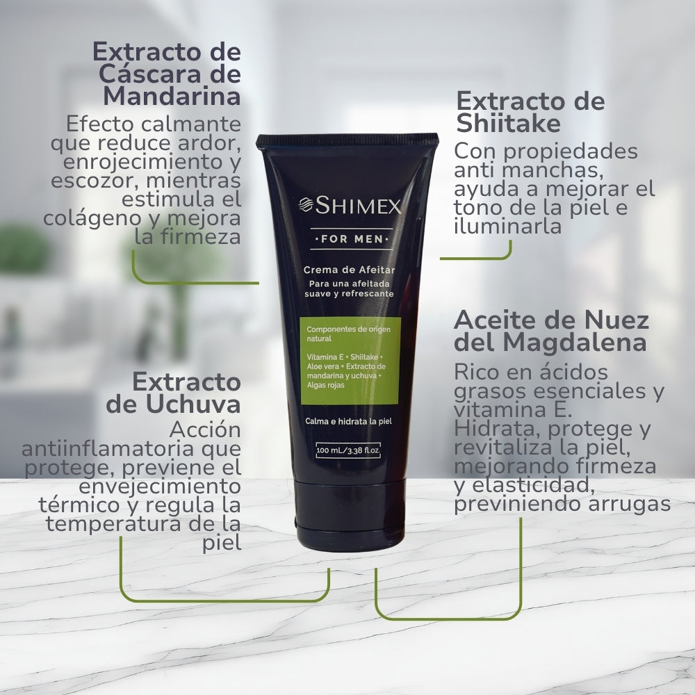 CREMA DE AFEITAR + LOCIÓN REPARADORA - AFTER SHAVE