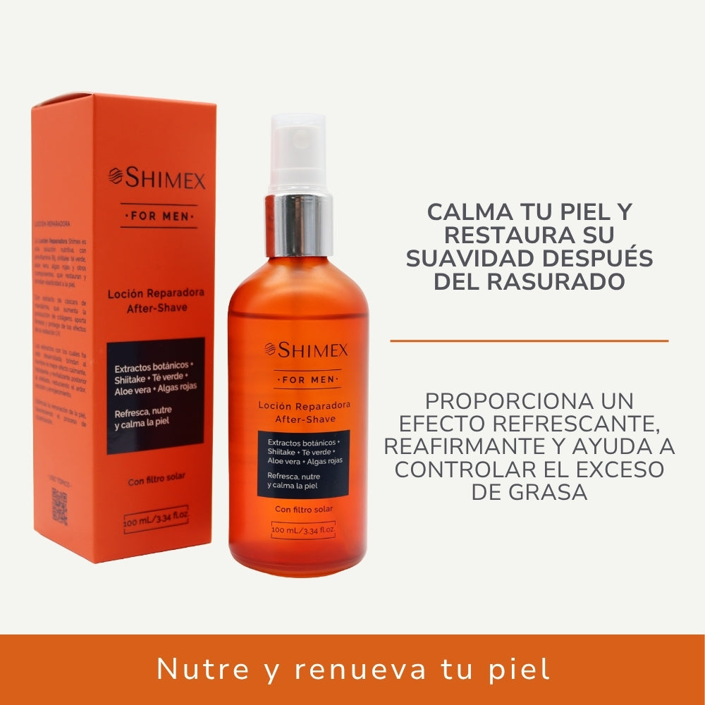 CREMA DE AFEITAR + LOCIÓN REPARADORA - AFTER SHAVE