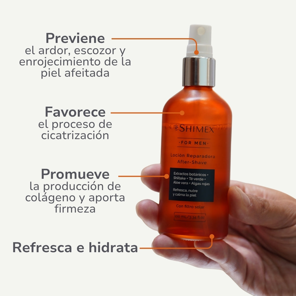CREMA DE AFEITAR + LOCIÓN REPARADORA - AFTER SHAVE