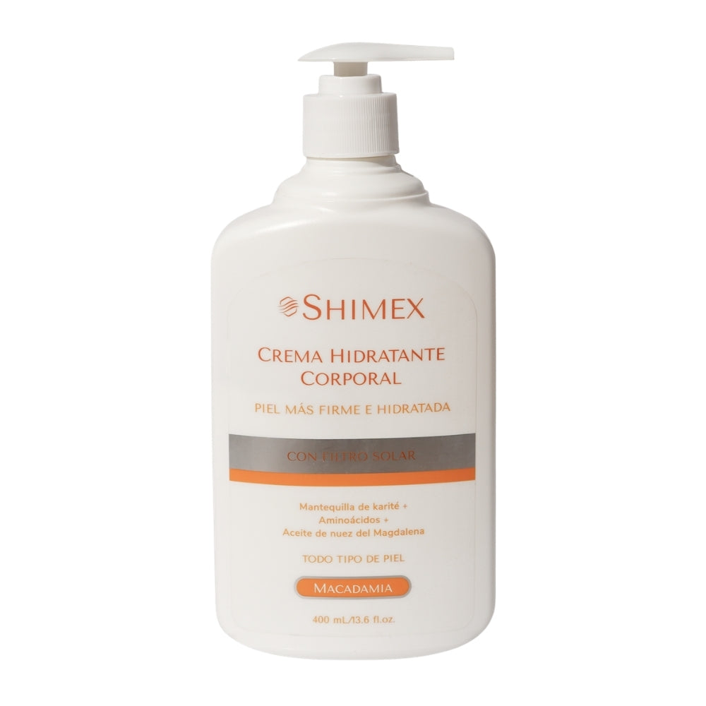 Crema Hidratante Corporal Macadamia x 400  ml