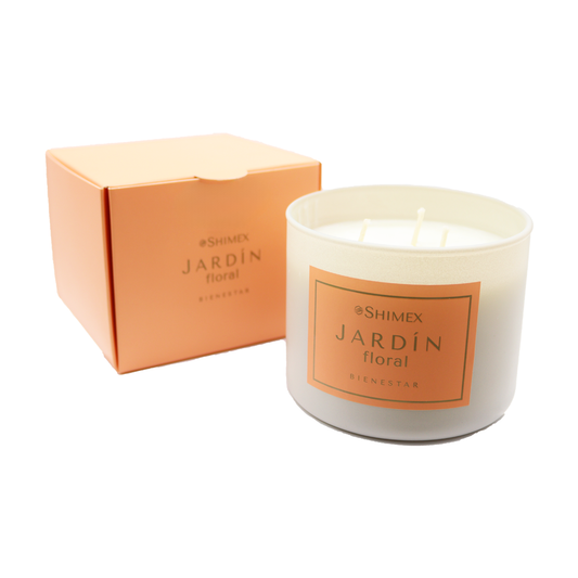 VELA JARDÍN FLORAL 300G